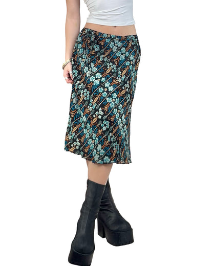 Worthington 90's Mesh Midi Skirt | Size 27" Waist