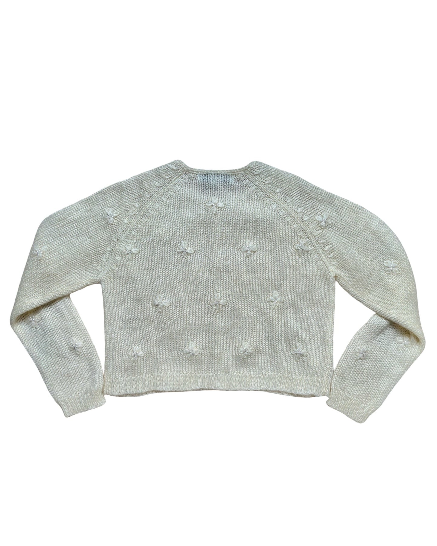 Beaded 90’s Knit Cardigan | Size M