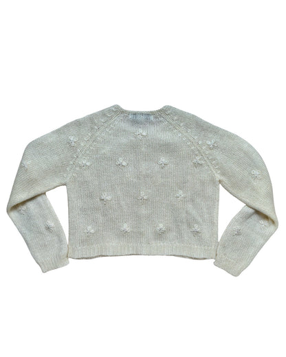 Beaded 90’s Knit Cardigan | Size M