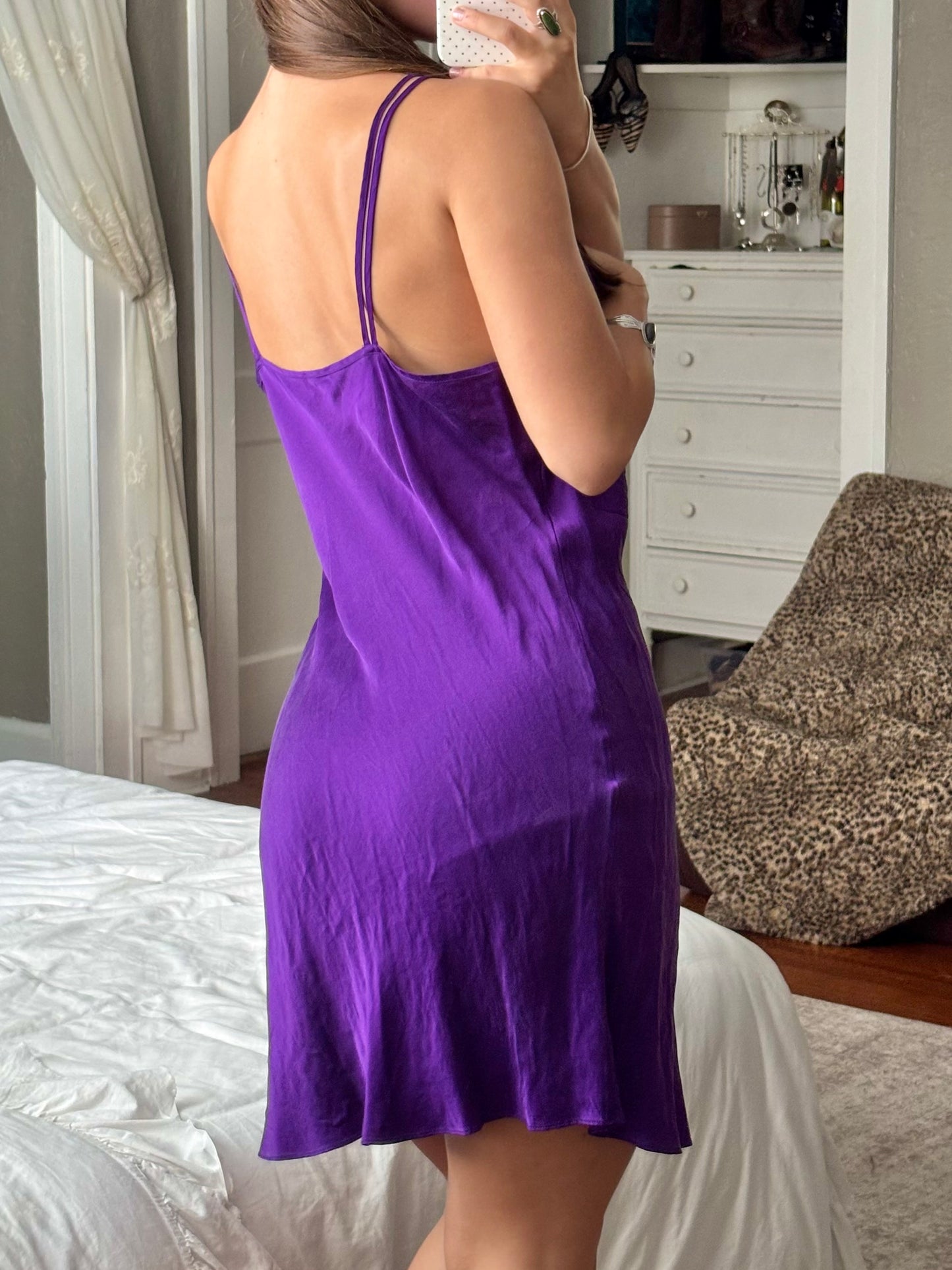 Silk 90’s Slip Dress | Size M/L