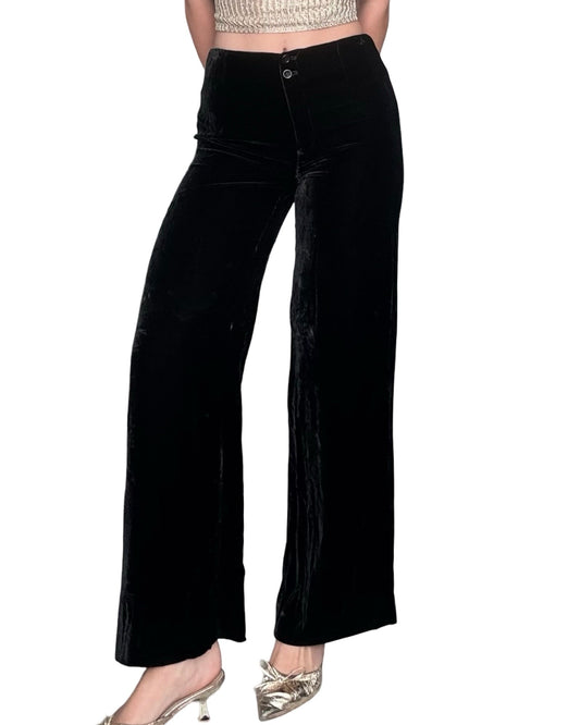 Talbots 90's Velvet Pant | Size 2