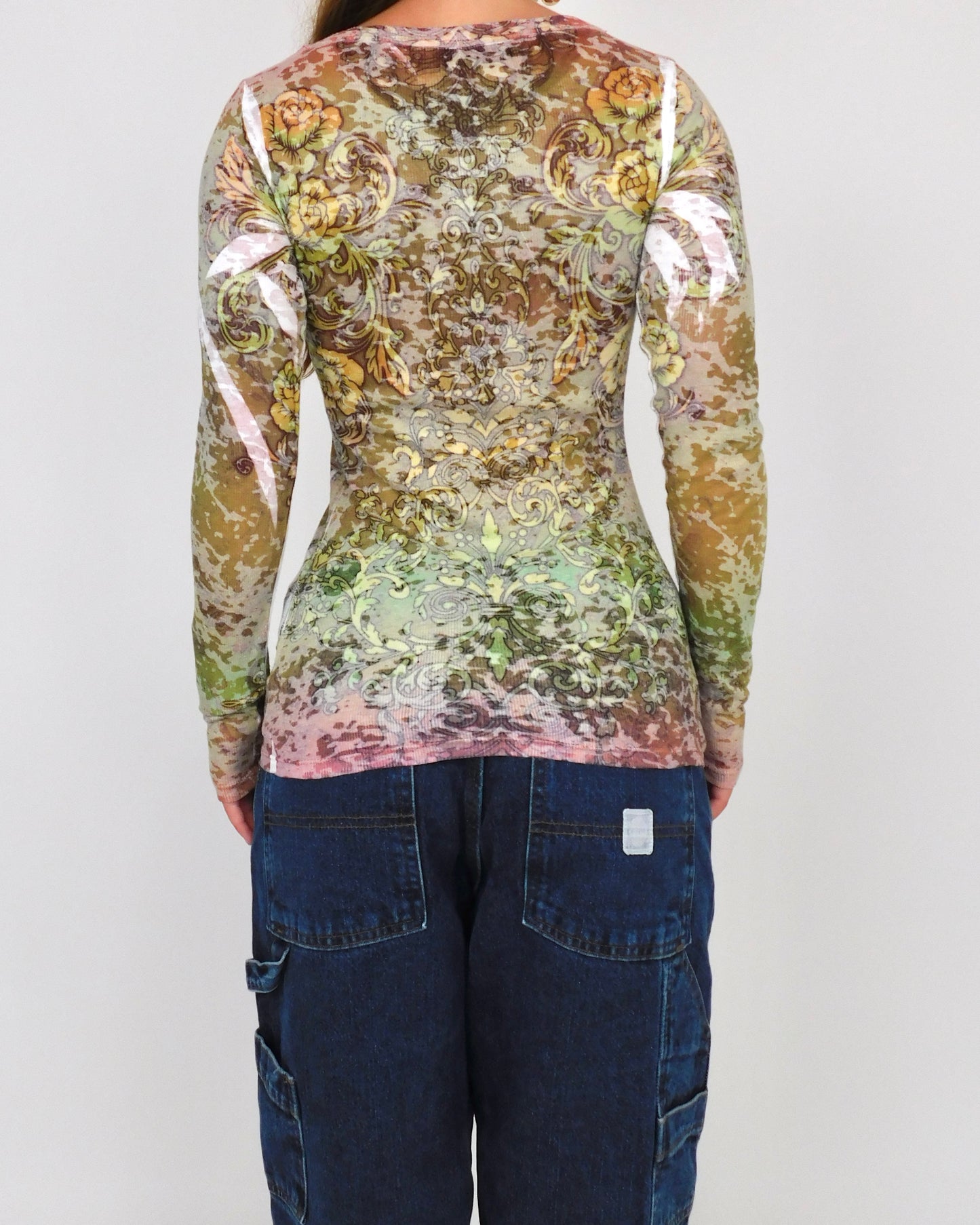 Y2K Graphic Long Sleeve | Size S