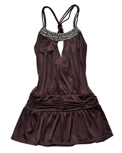 Grass 00’s Slouch Mini Dress | Size M
