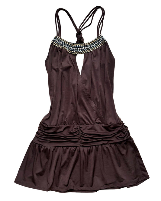 Grass 00’s Slouch Mini Dress | Size M