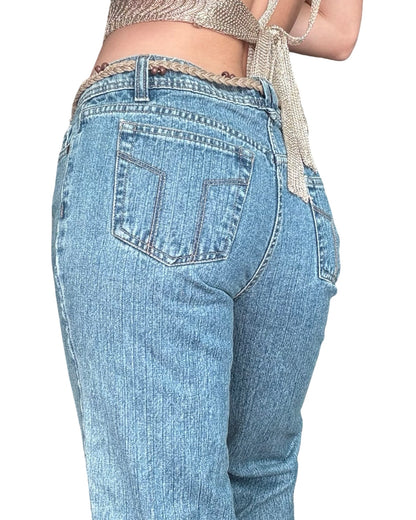 Faded Glory 00's Belted Jean | Size 30" Waist
