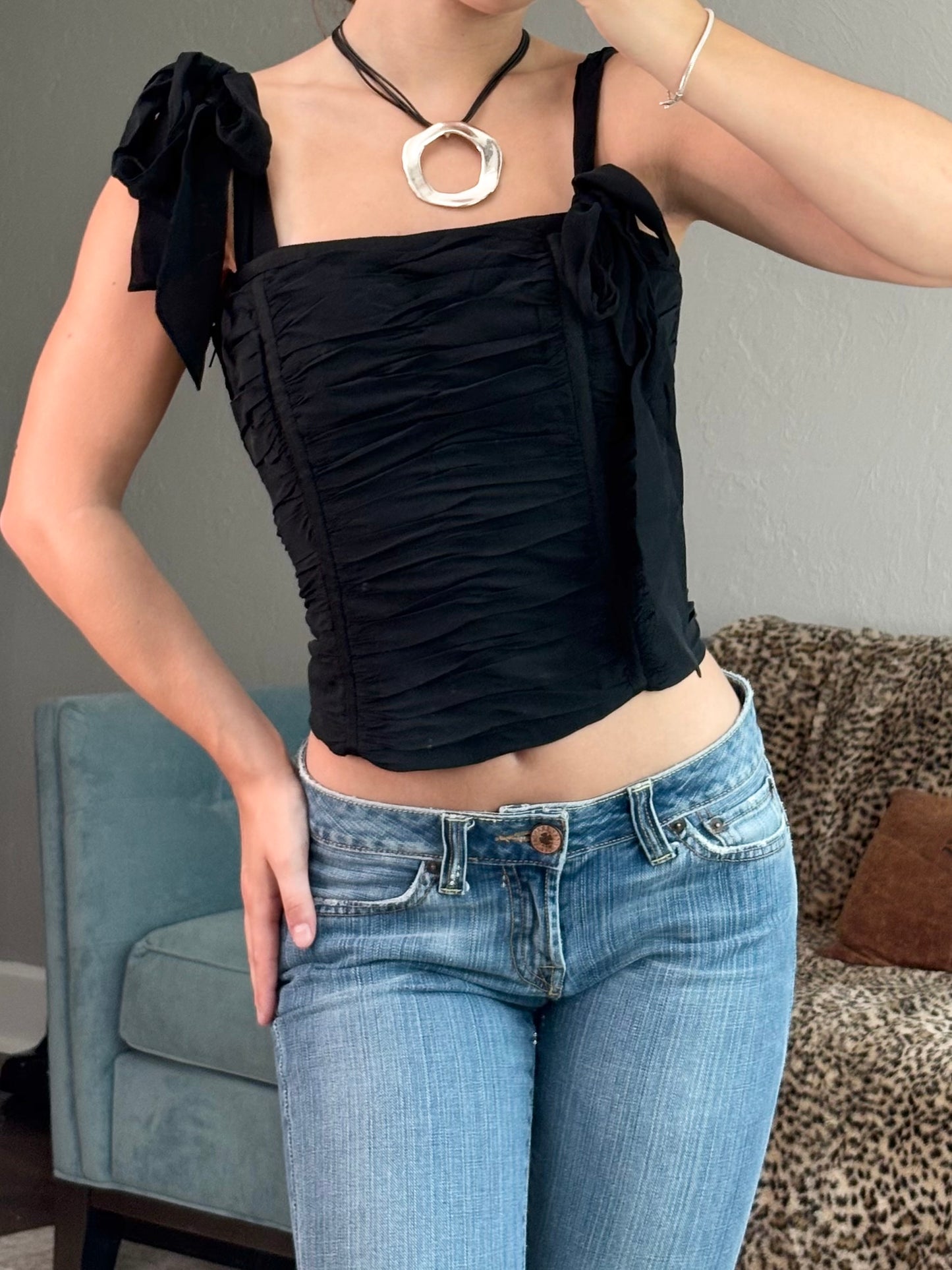 Randolph Duke 90's Silk Corset | Size S