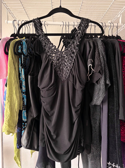 Ruched 00's Top | Size M