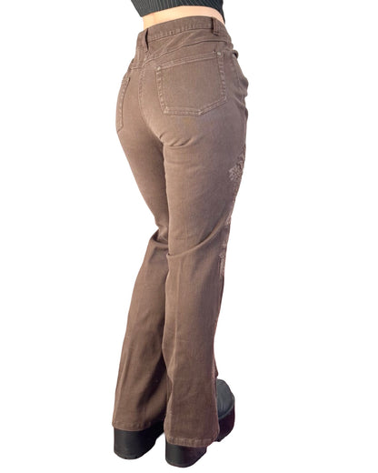 Willi Smith 00's Embroidered Pant | Size 6