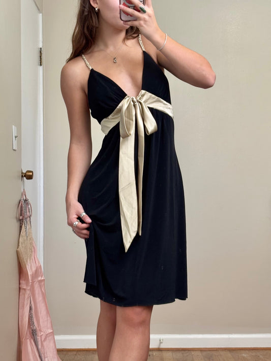 La Belle 00's Bow Dress | Size M