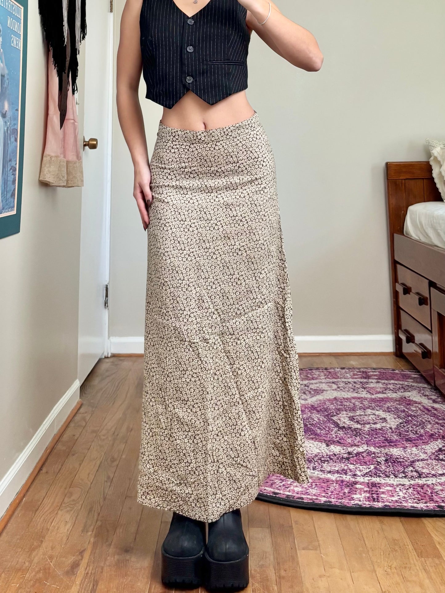 Vintageblue 90's Skirt | Size 26" Waist