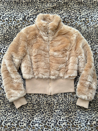 JouJou Faux Fur 00's Jacket | Size L