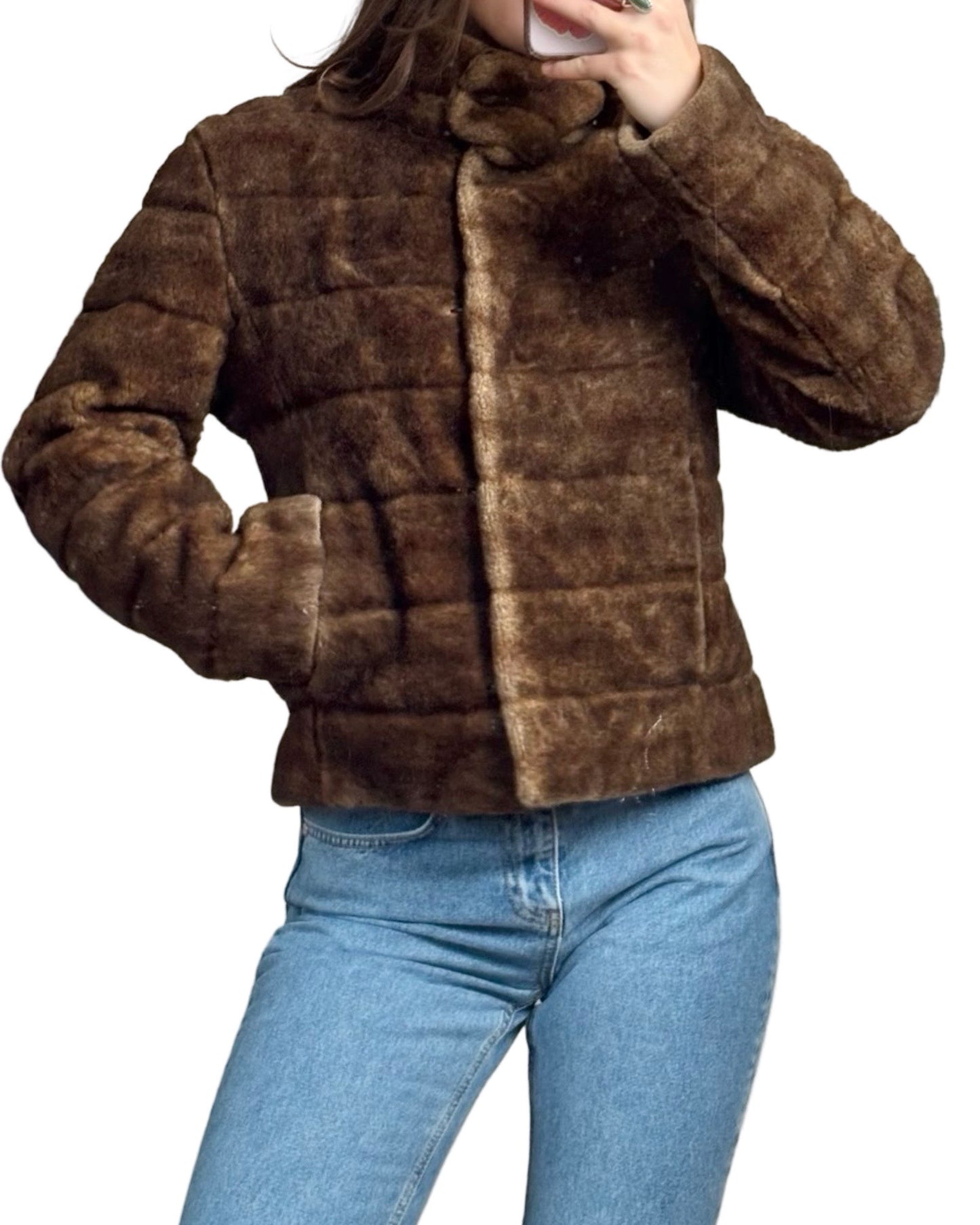 La Maison 00's Fur Coat | Size S