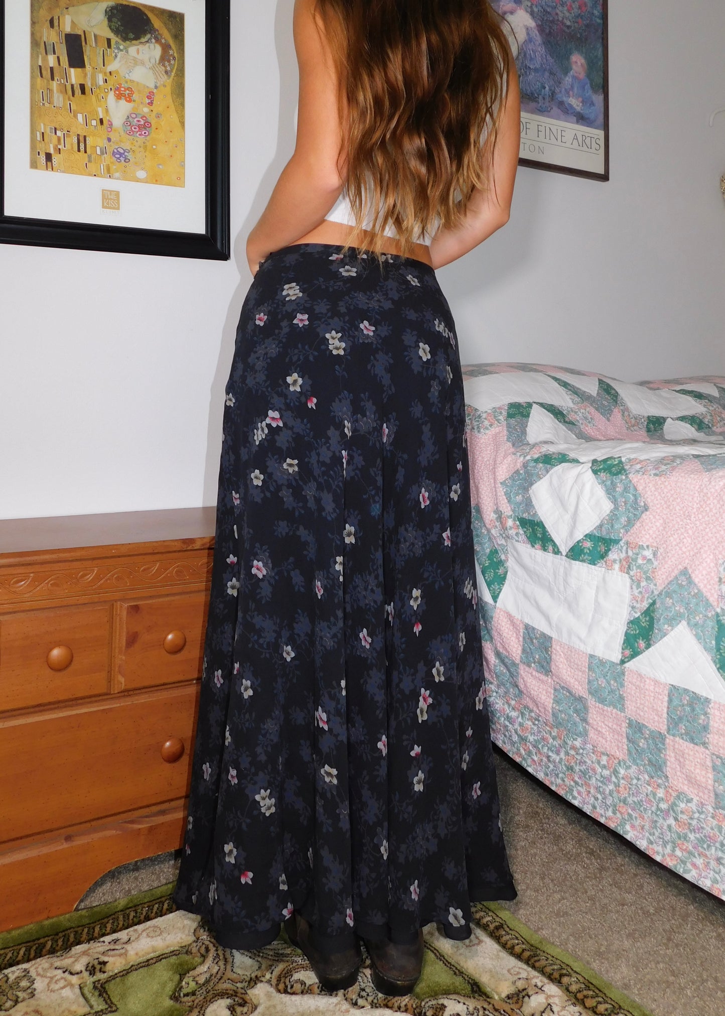 Jones Silk Maxi | Size 32” waist