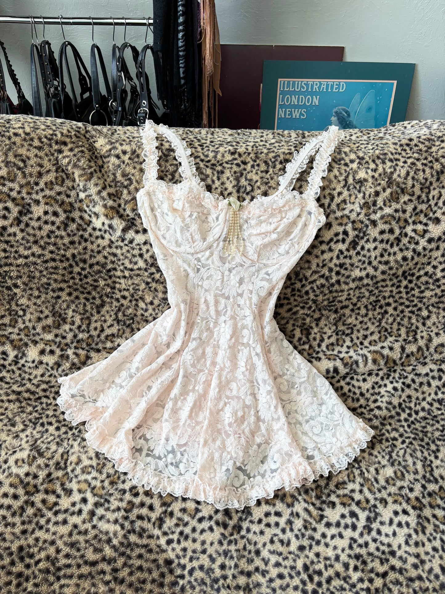 Intimo Amore 90's Lace Slip | Size M