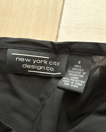 NY&Co Silk Beaded Skirt | Size 29” waist