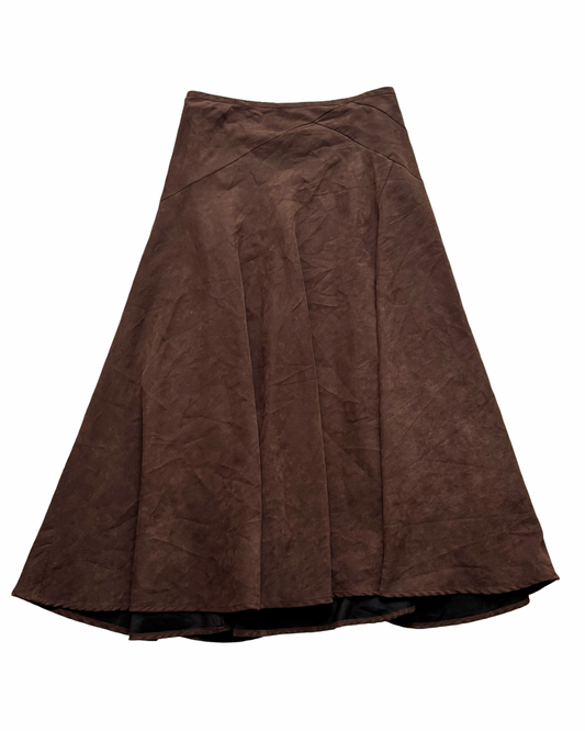 I.N. Faux Suede Maxi | Size 38” waist