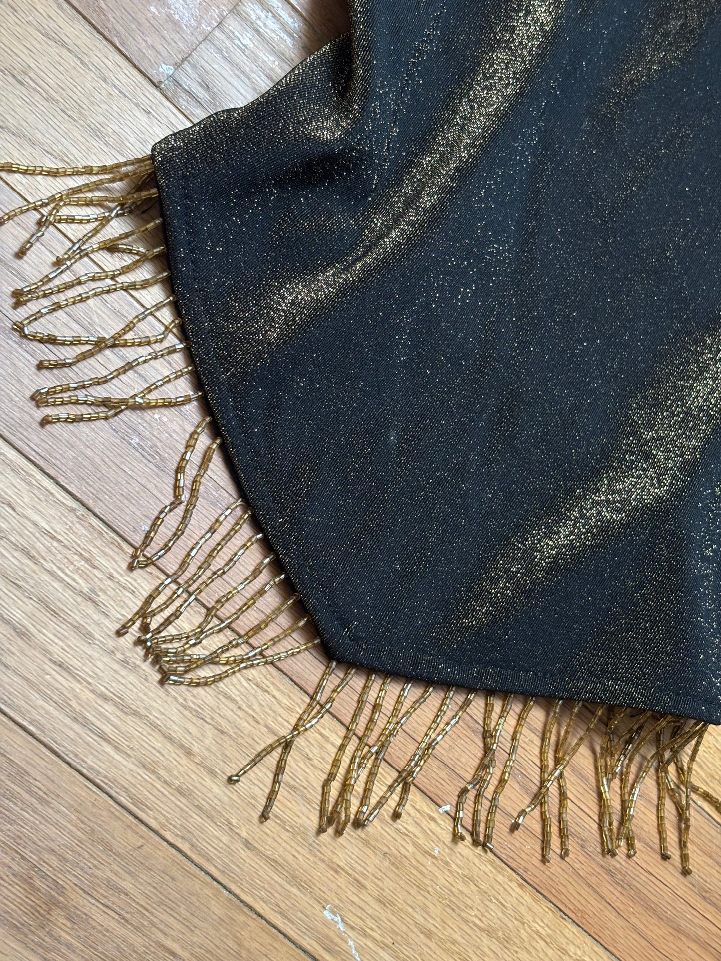 Mirrors 90's Fringe Top | Size S