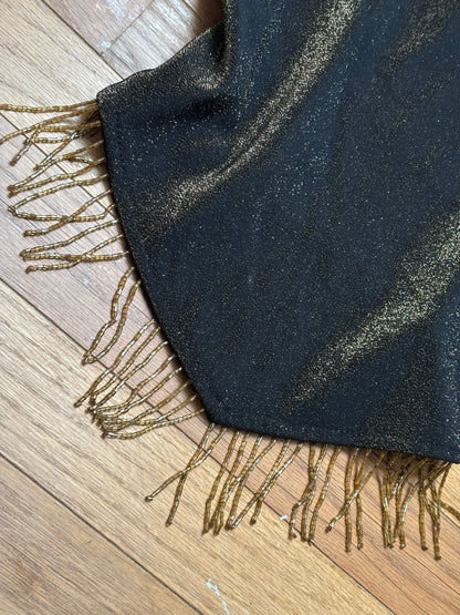 Mirrors 90's Fringe Top | Size S