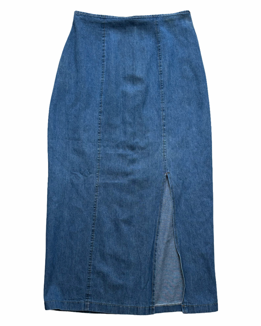 Rachel Denim Maxi | Size 27” waist