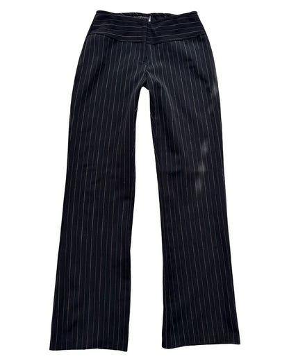 Wrapper 90's Pinstripe Wide Leg Pant | Size 3