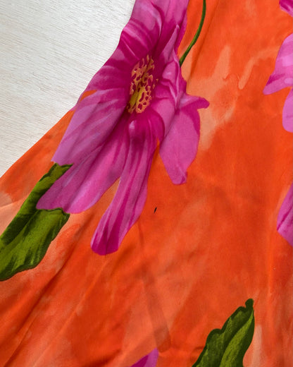 Flower 90’s Maxi Dress | Size M