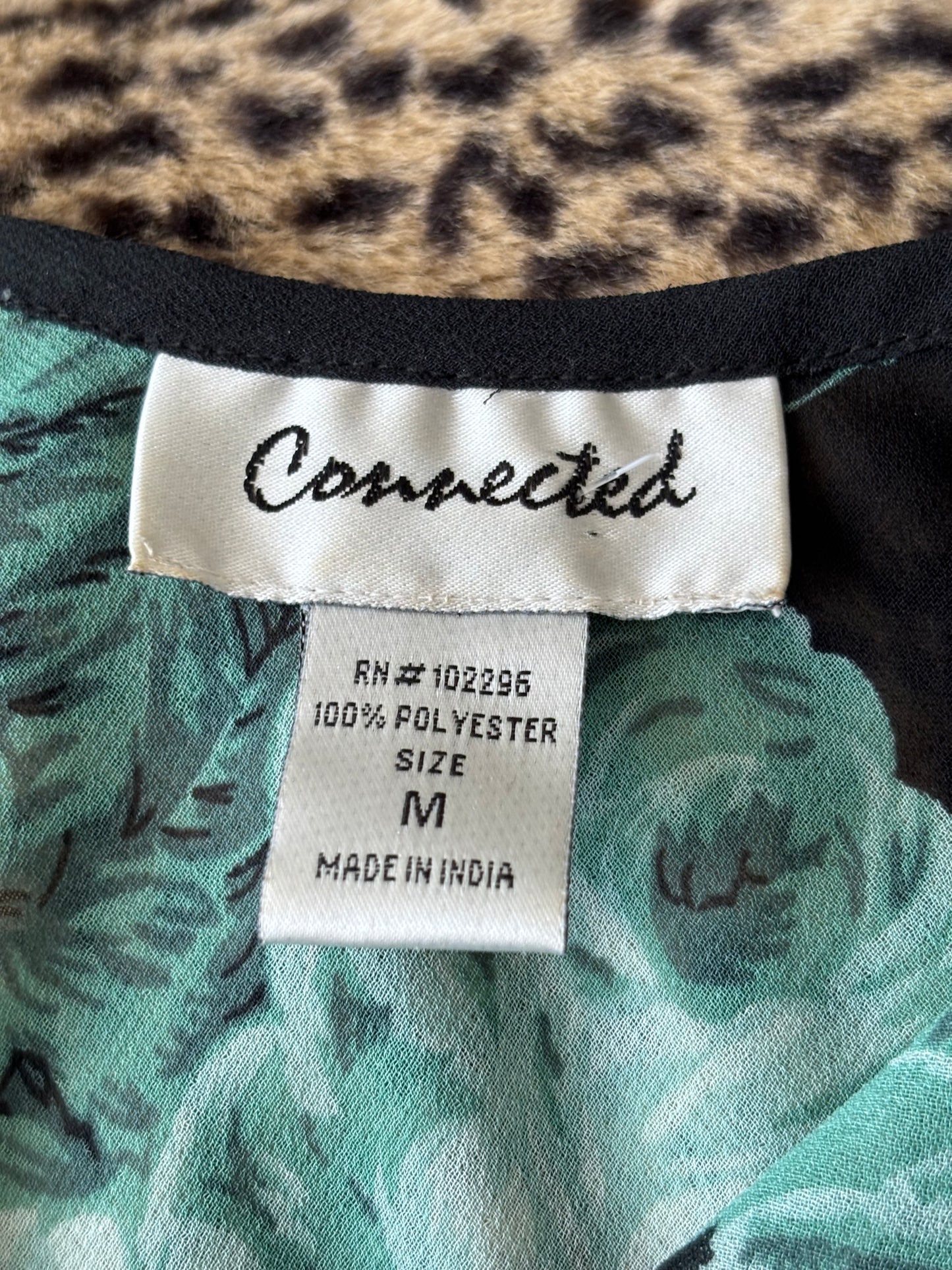 Connected 00's Beaded Mesh Dress | Size M