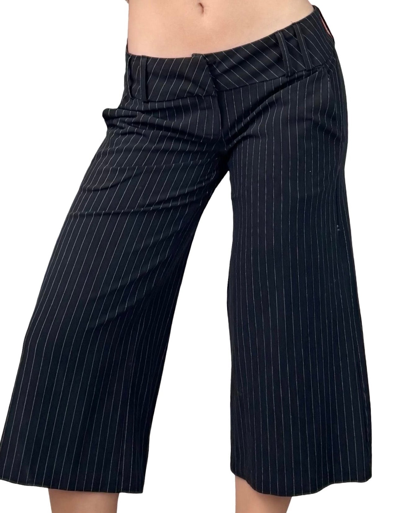 Spring Street 90's Pinstripe Capri | Size 4