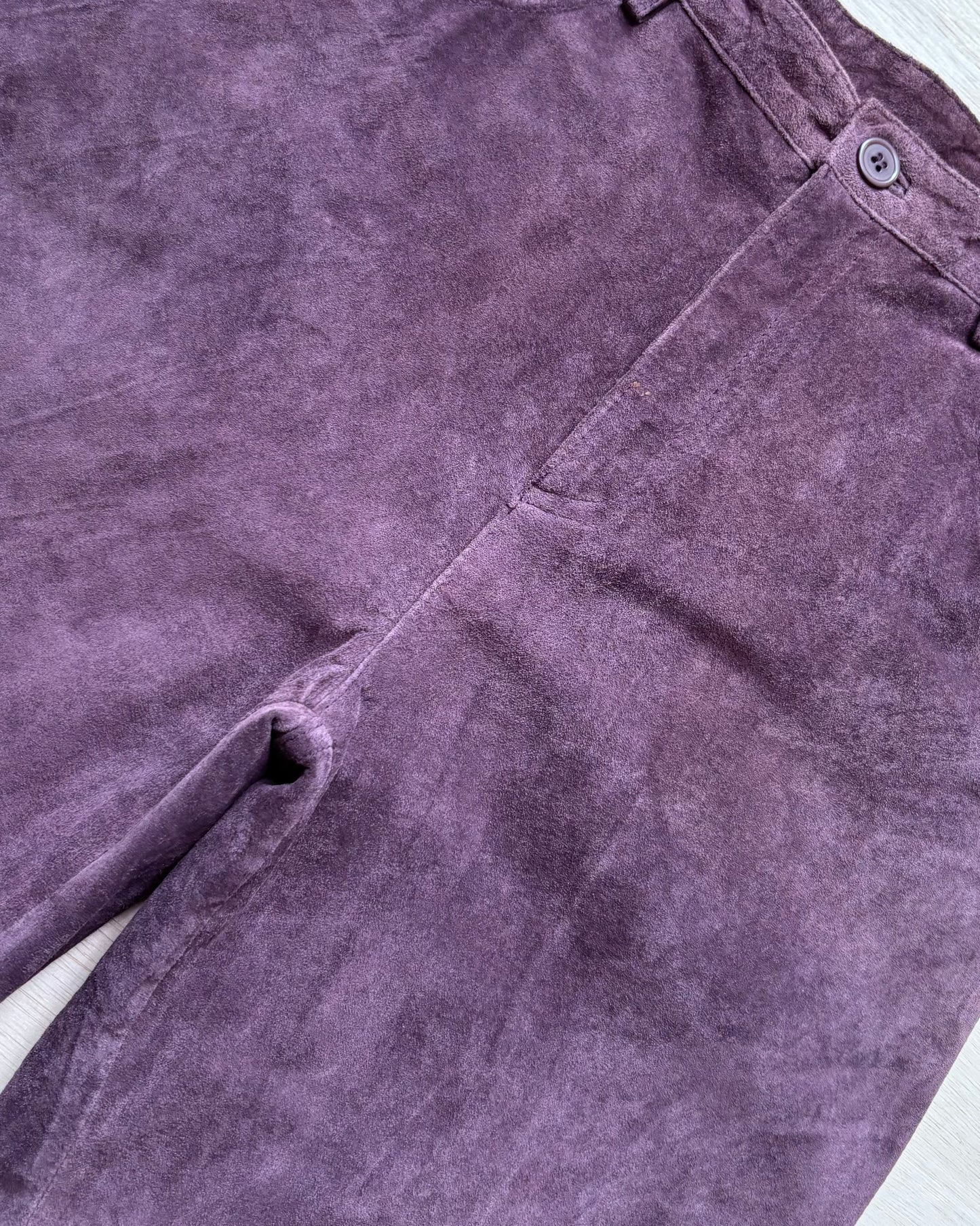 Real Leather 90’s Pants | Size 31” waist