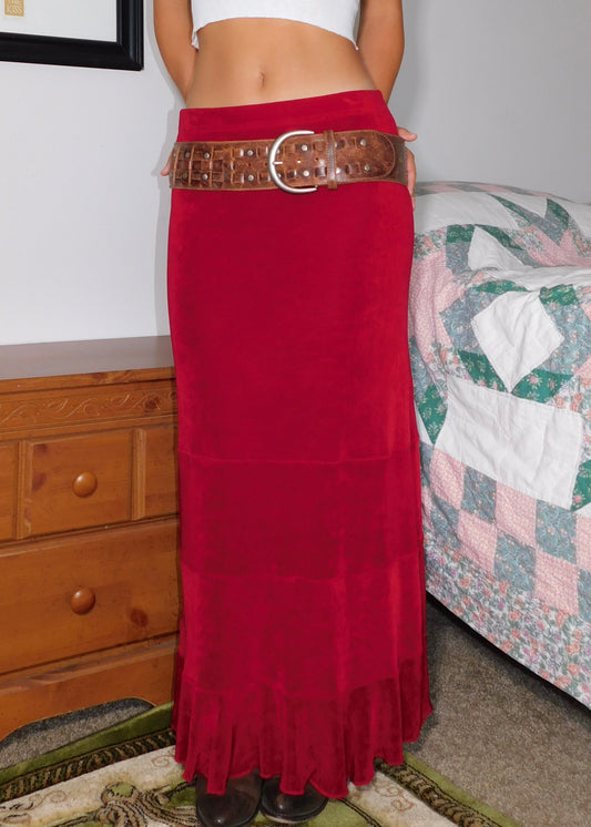 Jostar Red Maxi | Size 27” waist
