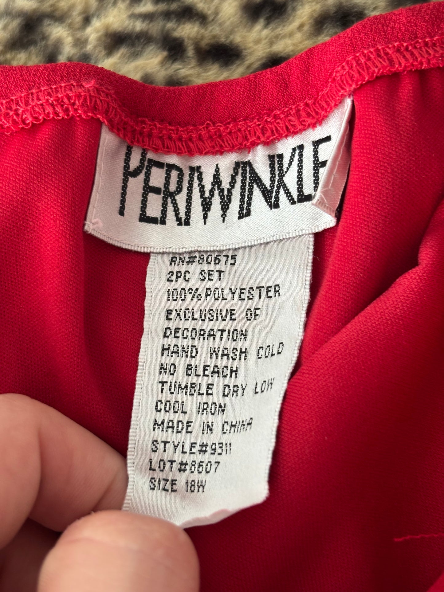 Periwinkle 00's Asymmetric Skirt | Size XL