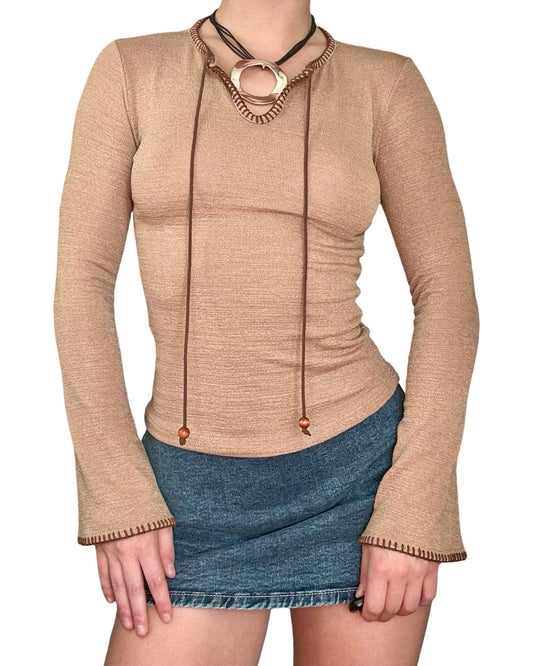 Xxi 00's Bell Sleeve Top | Size XS