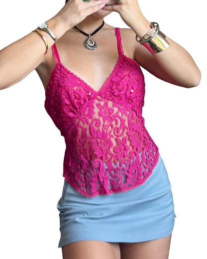 Victoria’s Secret 80’s Lace Tank | Size S