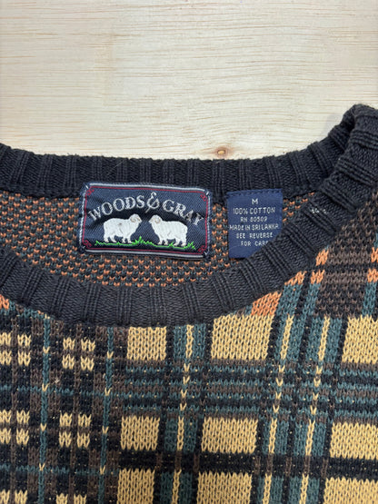 Patchwork 90’s Sweater | Size M