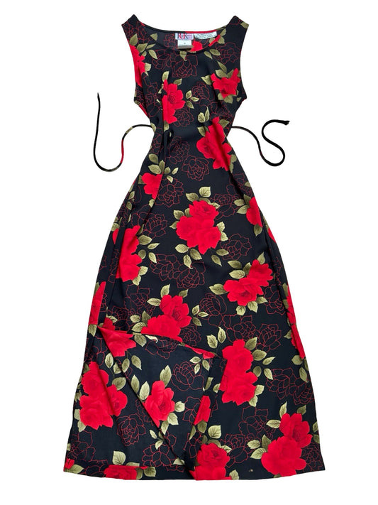 Rose 90’s Tie Back Dress | Size M/L