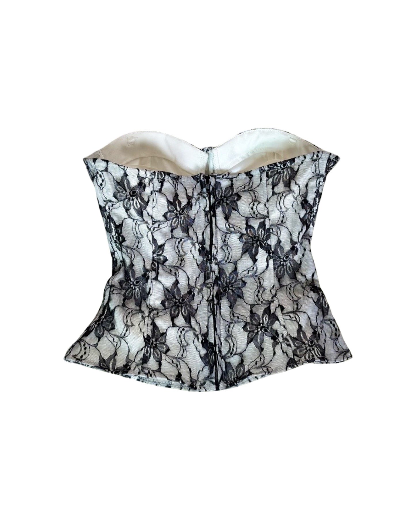 Y2K Lace Corset | Size S