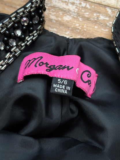 Morgan & Co 00's Beaded Gown | Size 5/6