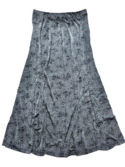 Grey 90’s Slinky Skirt | Size 26” waist