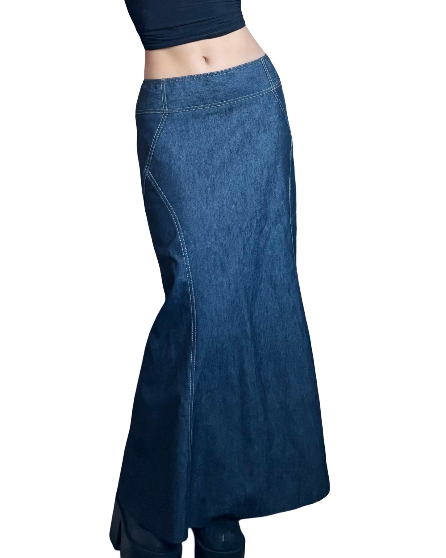 NY&CO 00’s Denim Maxi | Size 34” waist