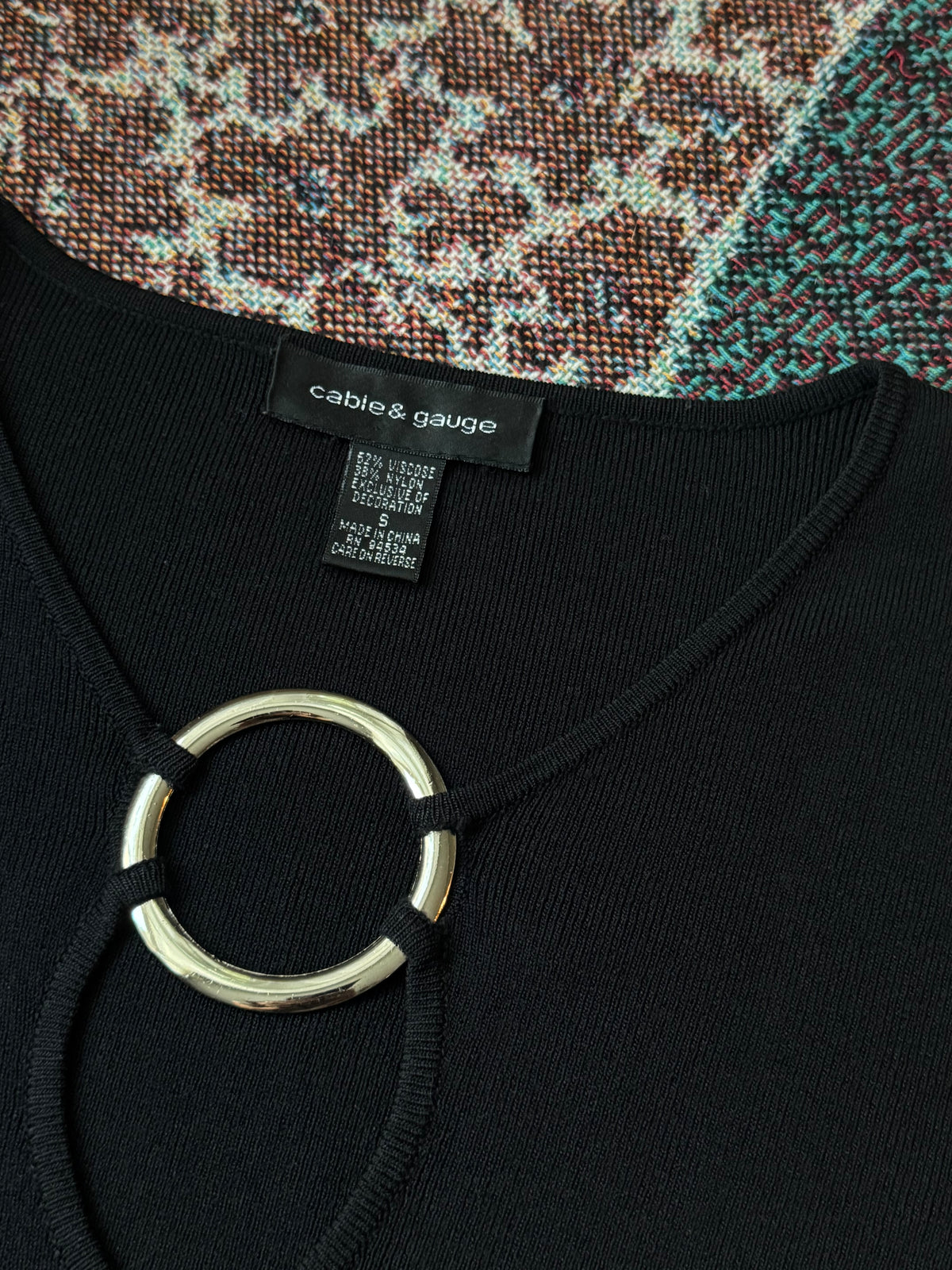 Y2K Ring Top | Size S