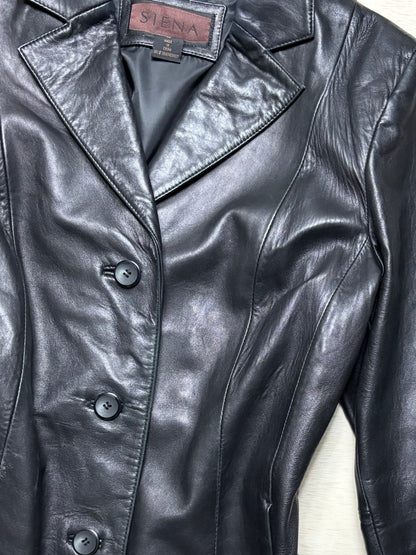 Siena Genuine Leather Blazer | Size M