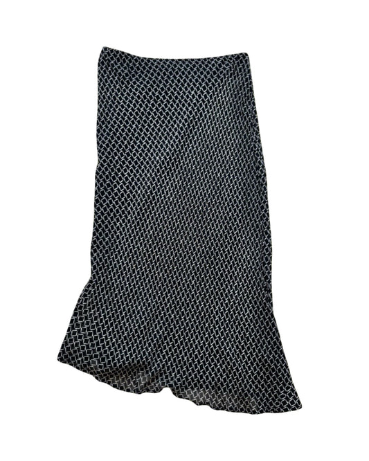 Geometric 90’s Maxi Skirt | Size 29” waist