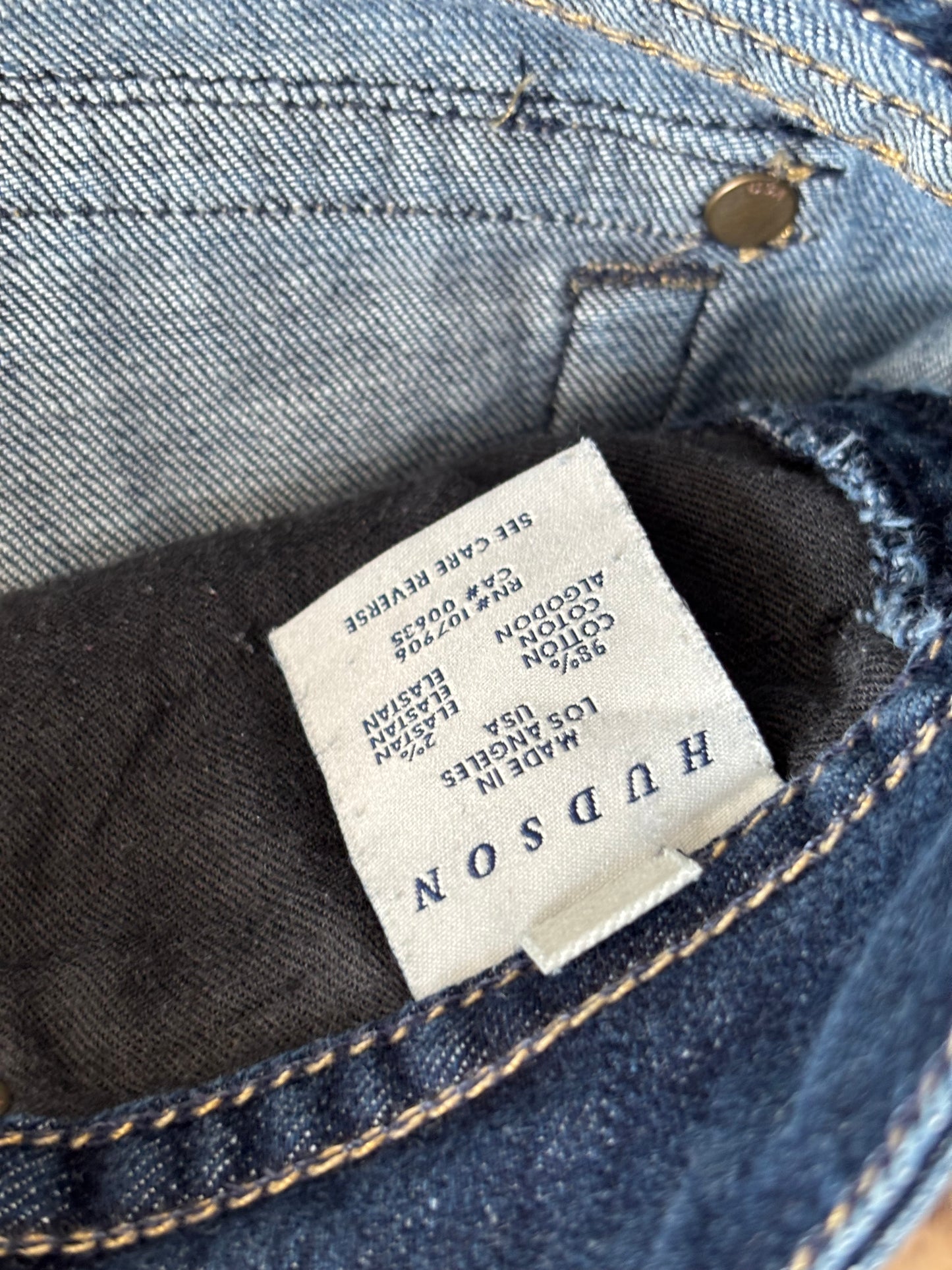 Hudson 00's Low Rise Jeans | Size 30" Waist