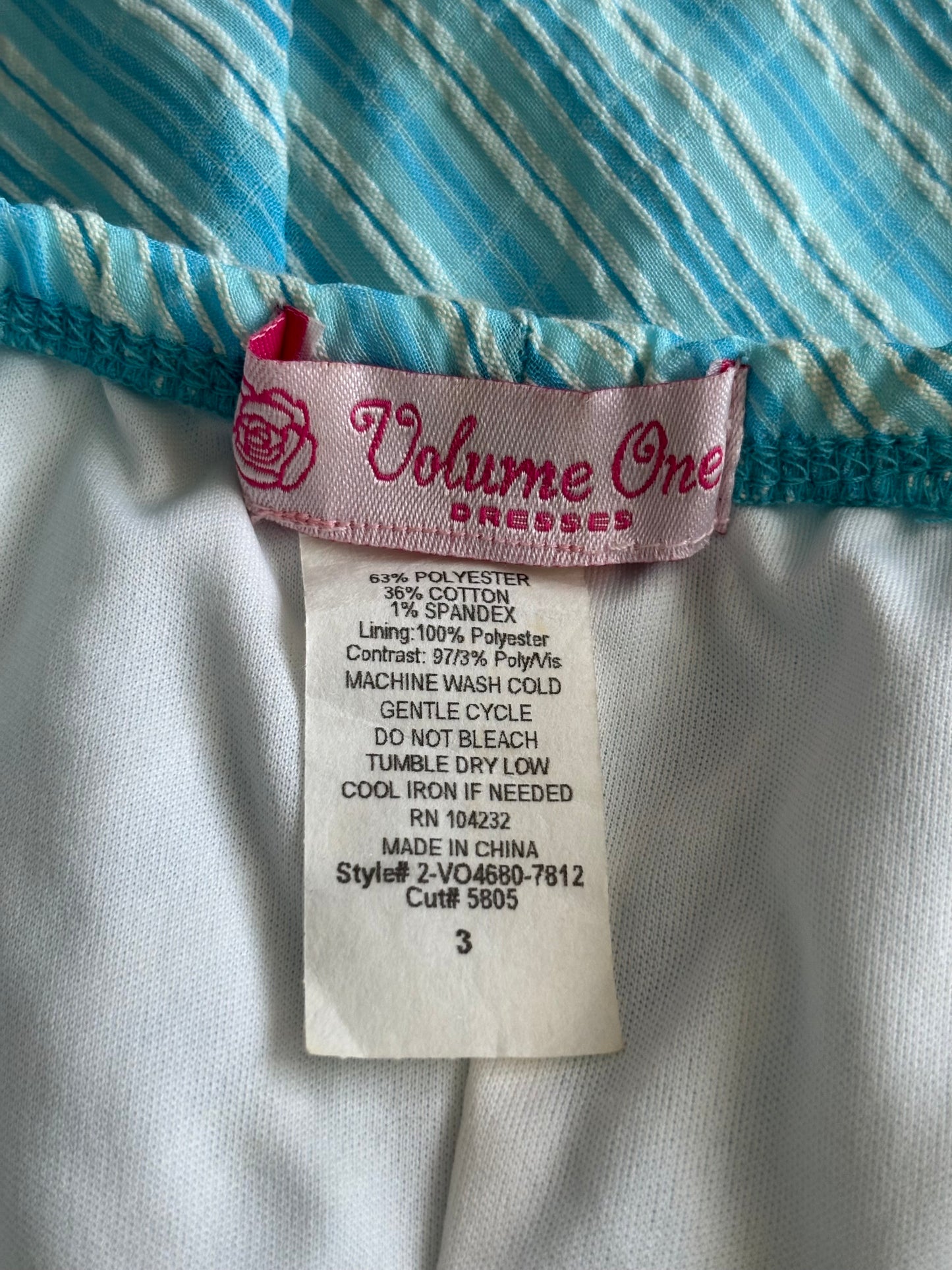 Volume One 00's Dress | Size S