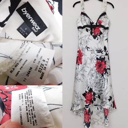 Y2K Floral Midi Dress | Size S