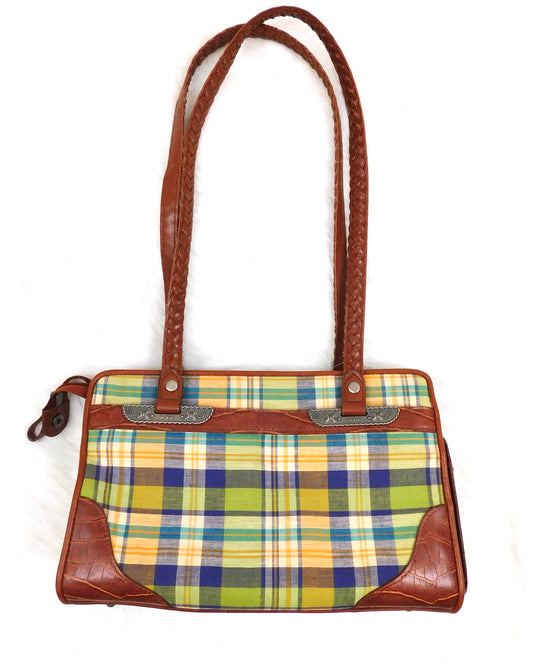 Y2K Plaid Hand Bag