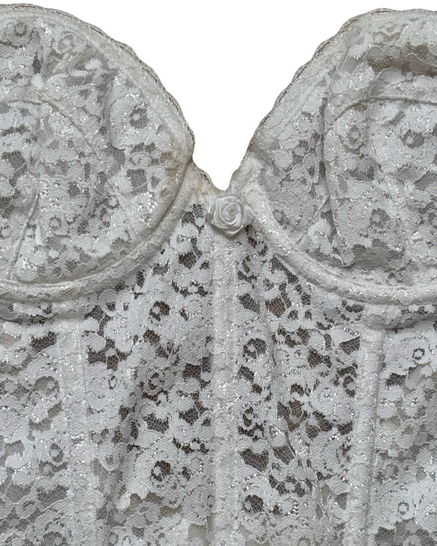 Fredrick's 90's Lace Corset | Size 36B