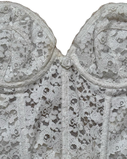 Fredrick's 90's Lace Corset | Size 36B