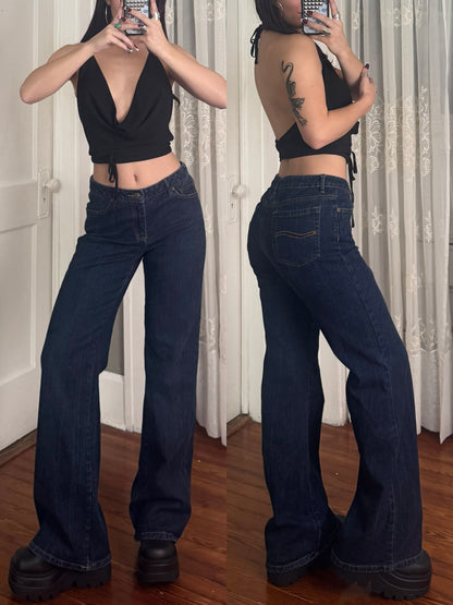 Y2K Wide Leg Jeans | Size 28" Waist