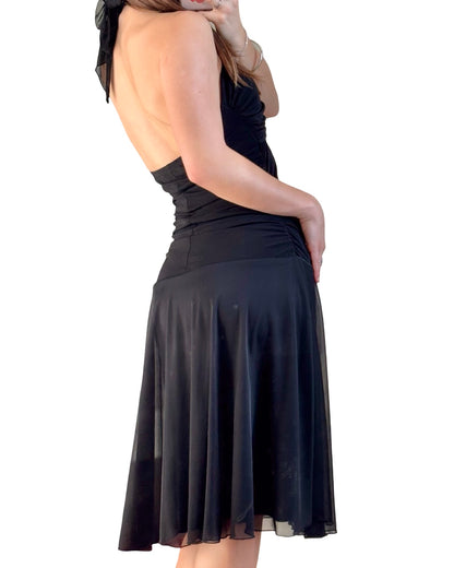 My Michelle 00's Ruched Dress | Size L