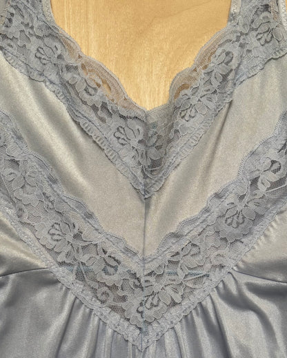 Powder Blue 70’s Slip | Size M-L